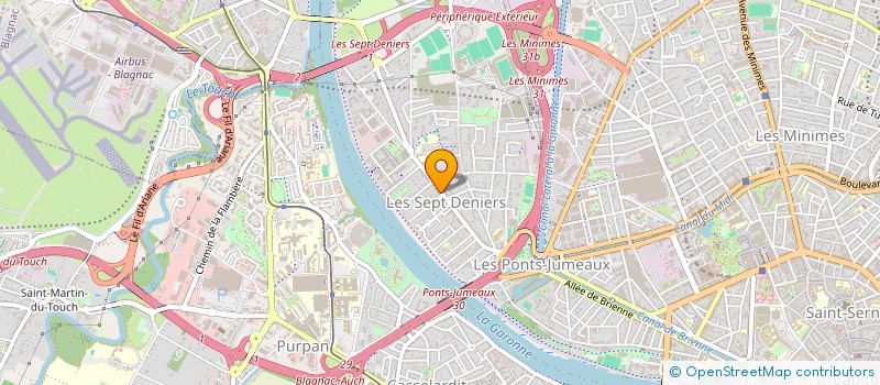 localisation de l'entreprise FIL DIFFUSION à TOULOUSE
