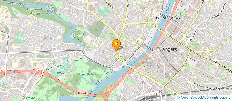 localisation de l'entreprise FIL EN SOURIRE à ANGERS