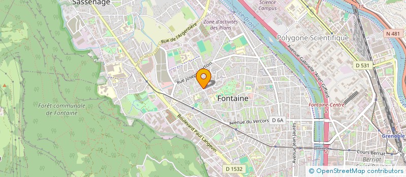 localisation de l'entreprise FIL ET COMPAGNIE  FONTAINE