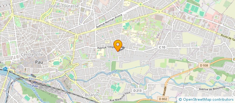 localisation de l'entreprise FIL ET PHRED à PAU