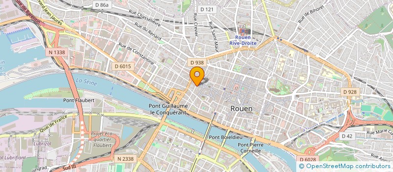 localisation de l'entreprise FIL-FAX NORMANDIE à ROUEN