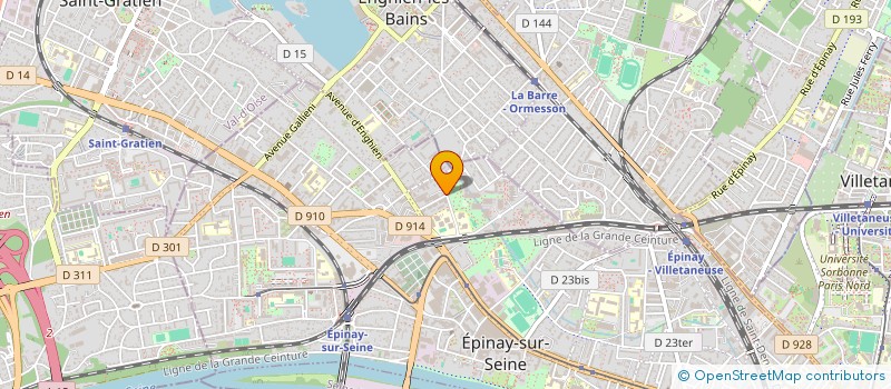 localisation de l'entreprise FIL FRANCE MERCHADIZING  EPINAY-SUR-SEINE