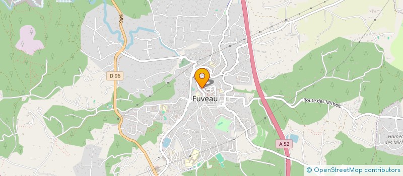 localisation de l'entreprise FIL GIRAUD  FUVEAU