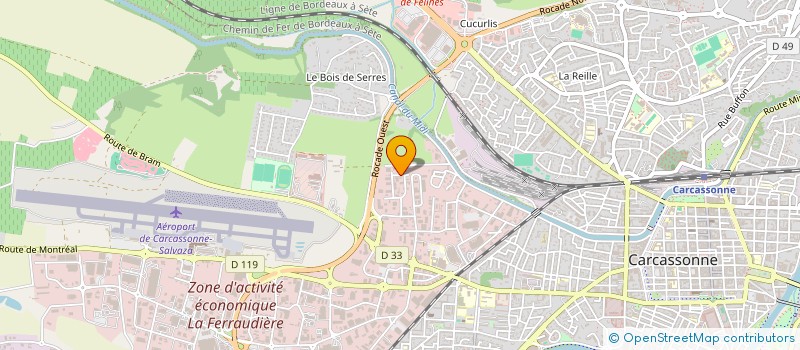 localisation de l'entreprise FIL HARMONIE à CARCASSONNE