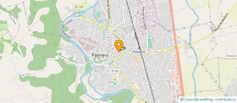localisation de l'entreprise FIL HARMONIE à PAMIERS
