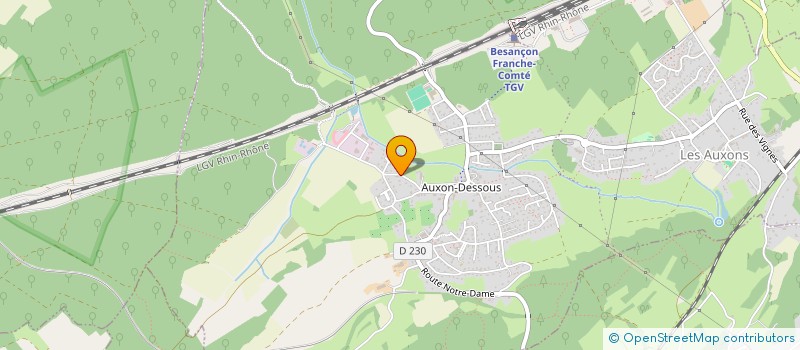 localisation de l'entreprise FIL HOLDING  GENEUILLE