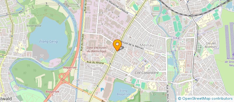 localisation de l'entreprise FIL'IN COURTAGE à STRASBOURG