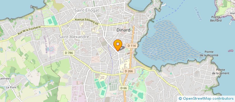 localisation de l'entreprise FIL INVEST à DINARD