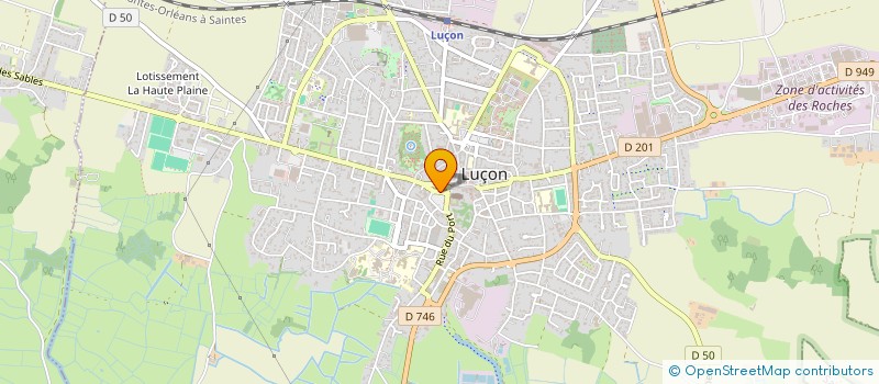 localisation de l'entreprise FIL&OZ à LUCON