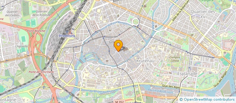 localisation de l'entreprise FIL ROUGE à STRASBOURG