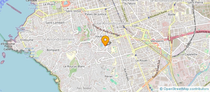 localisation de l'entreprise FIL ROUGE  MARSEILLE