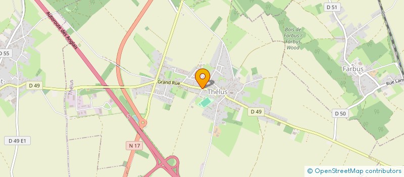 localisation de l'entreprise FIL ROUGE ARTOIS HAINAUT  LOISON-SOUS-LENS