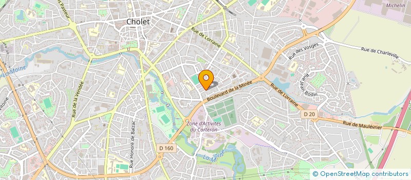 localisation de l'entreprise FIL SANGUINAIRE CHOLETAIS à CHOLET