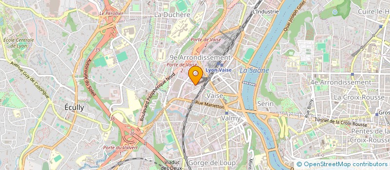 localisation de l'entreprise FILA FRANCE  LYON