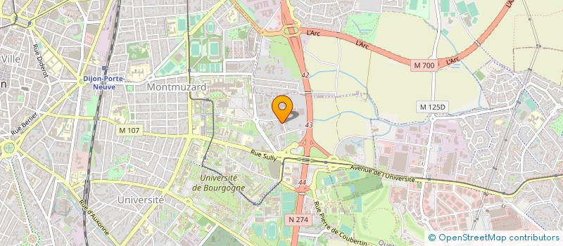 localisation de l'entreprise FILAB à SAINT-APOLLINAIRE