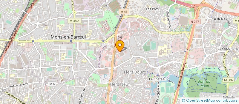 localisation de l'entreprise FILAE à VILLENEUVE-D'ASCQ
