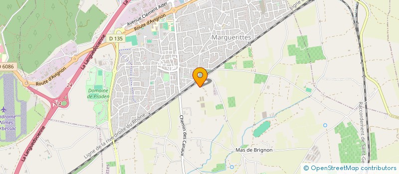 localisation de l'entreprise FILAE  MARGUERITTES
