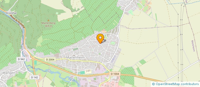 localisation de l'entreprise FILAGE  MARLENHEIM