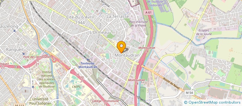 localisation de l'entreprise FILAINE à TOULOUSE