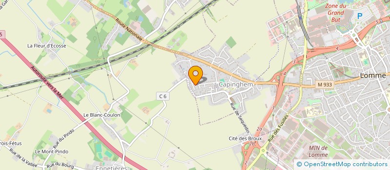 localisation de l'entreprise FILAKI  CAPINGHEM