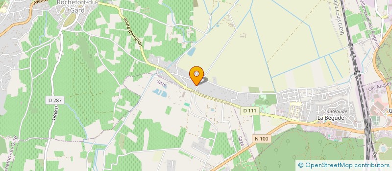 localisation de l'entreprise FILALOC  ROCHEFORT-DU-GARD