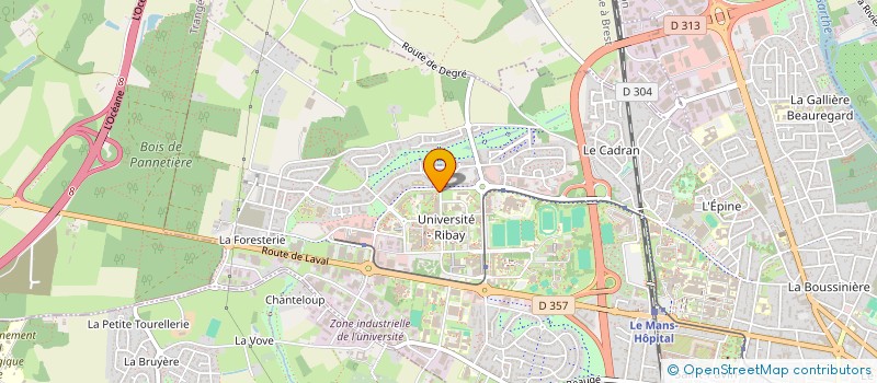 localisation de l'entreprise FILAMANS  LE MANS