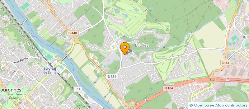 localisation de l'entreprise FILAO à ETIOLLES