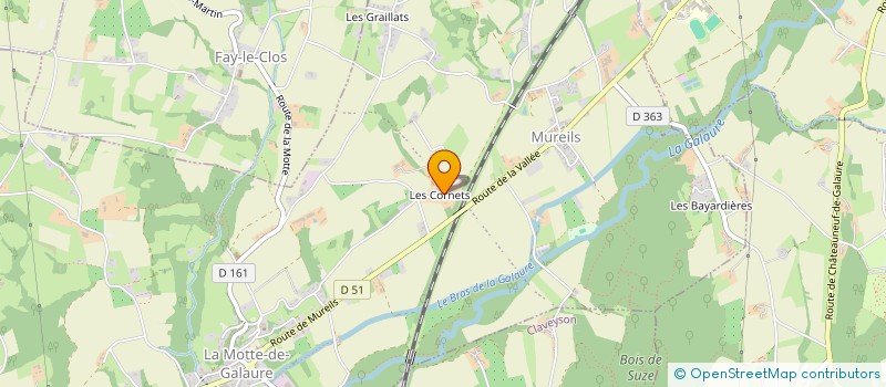 localisation de l'entreprise FILAO  BREN