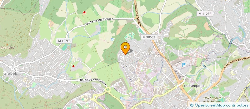 localisation de l'entreprise FILAO  GRABELS