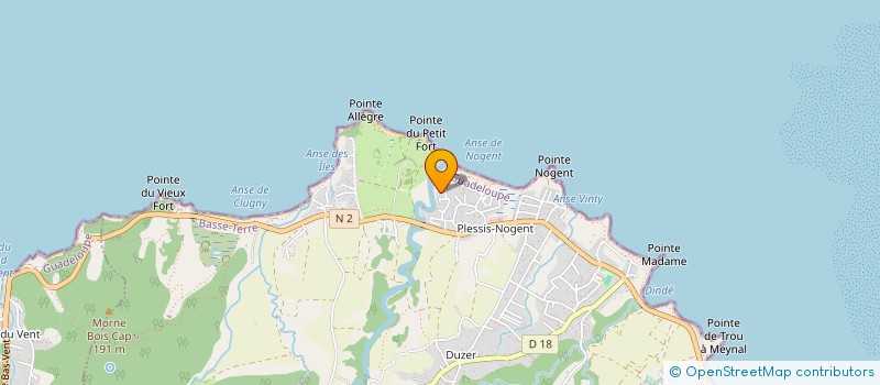 localisation de l'entreprise FILAO AND CO  SAINTE-ROSE