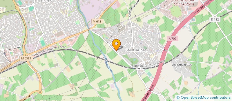 localisation de l'entreprise FILAR à SAINT-AUNES