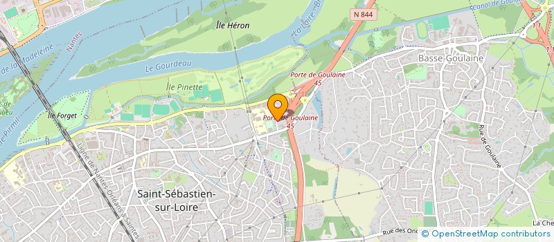 localisation de l'entreprise FILAR à SAINT-SEBASTIEN-SUR-LOIRE