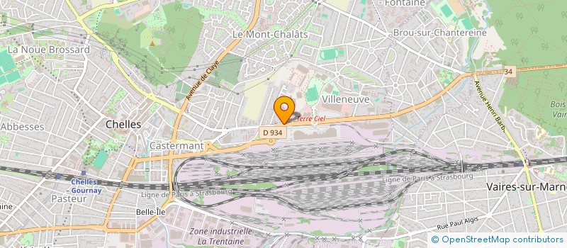 localisation de l'entreprise FILAR BIJOUX à CHELLES