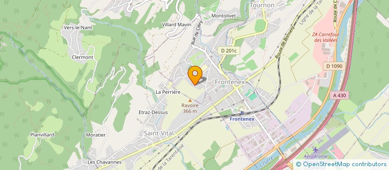 localisation de l'entreprise FILARE  FRONTENEX