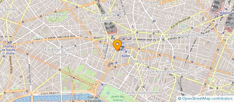 localisation de l'entreprise FILARMONIA  PARIS