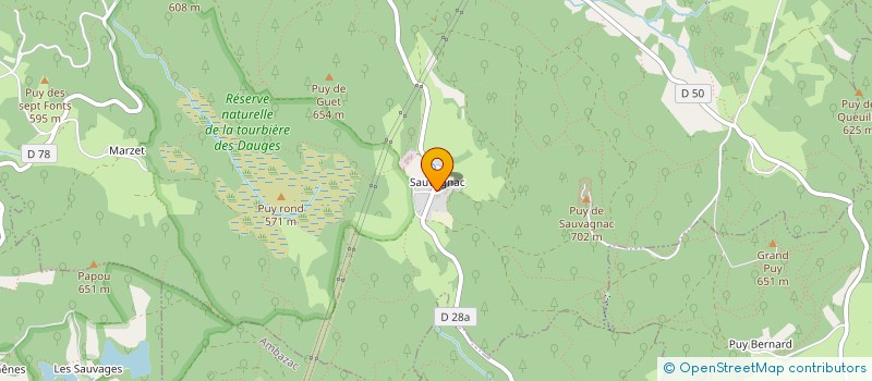 localisation de l'entreprise FILATHENA  SAINT-LEGER-LA-MONTAGNE