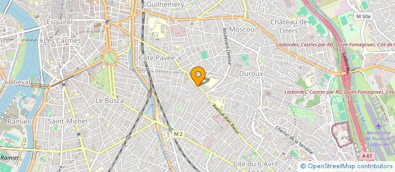 localisation de l'entreprise FILATIERS 27 à TOULOUSE