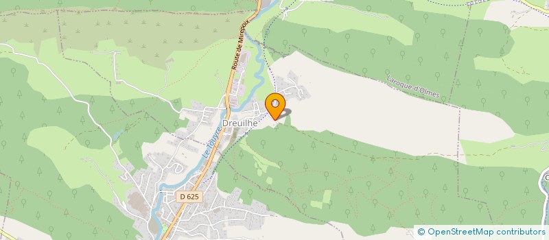 localisation de l'entreprise FILATURE DE DREUILHE à DREUILHE