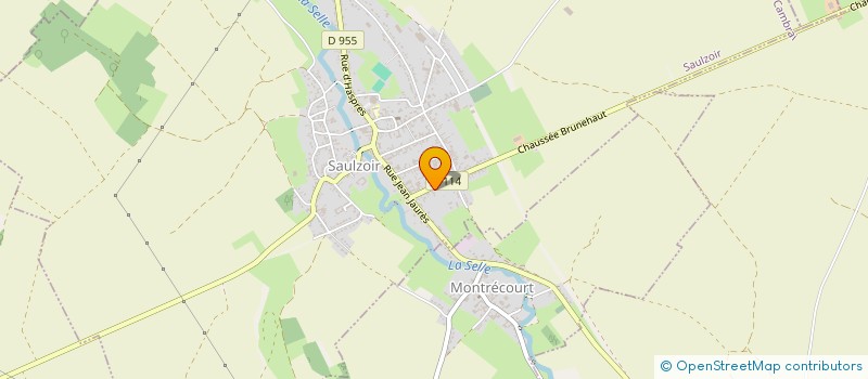 localisation de l'entreprise FILATURE DE LA VALLEE DES SAULES à SAULZOIR