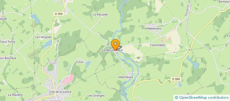 localisation de l'entreprise FILATURE DE ROUGNAT à ROUGNAT