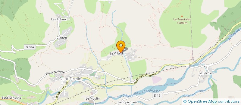 localisation de l'entreprise FILATURE DU VALGAUDEMAR à SAINT-FIRMIN