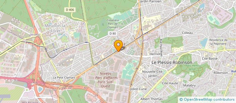 localisation de l'entreprise FILATURES TEXTILES EUROPEENNE à CLAMART