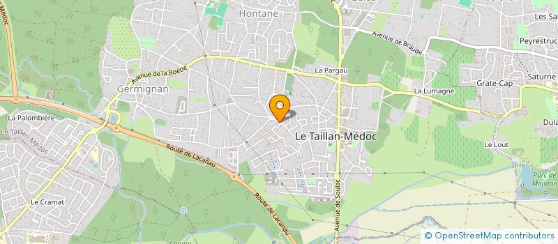 localisation de l'entreprise FILAUDIMMO  LE TAILLAN-MEDOC