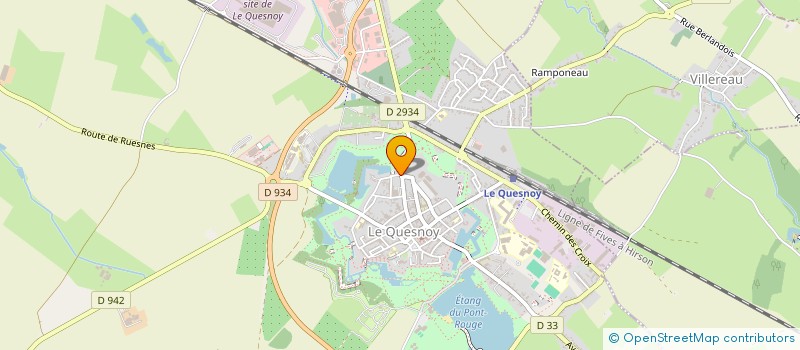 localisation de l'entreprise FILAULIA à LE QUESNOY
