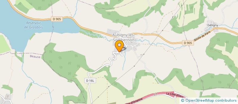 localisation de l'entreprise FILAUTO  SAINT-ANTHOT