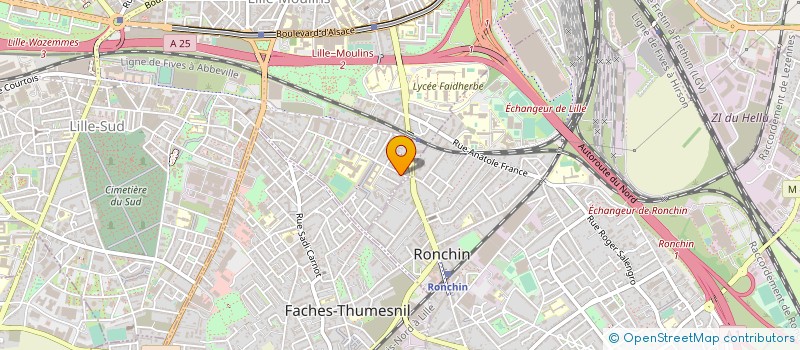 localisation de l'entreprise FILBERTCARTES à LILLE