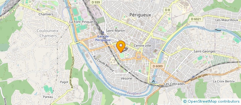localisation de l'entreprise FILBOX à PERIGUEUX