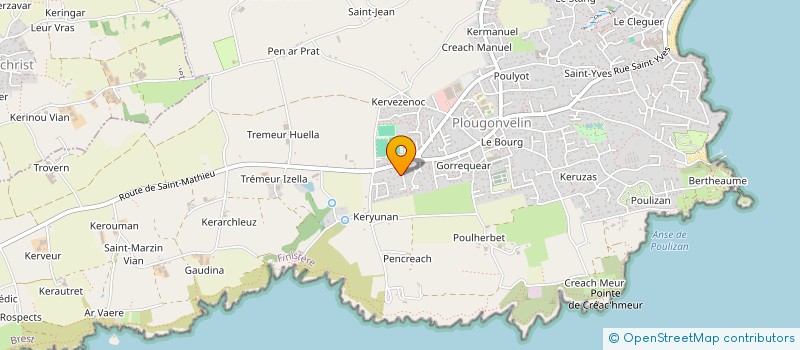 localisation de l'entreprise FILCO  PLOUGONVELIN