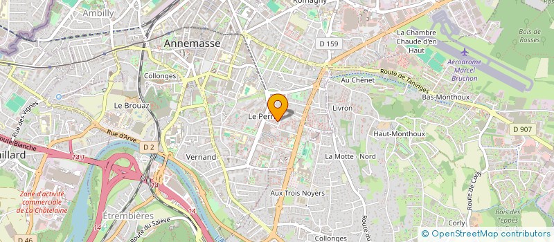 localisation de l'entreprise FILCOM à ANNEMASSE