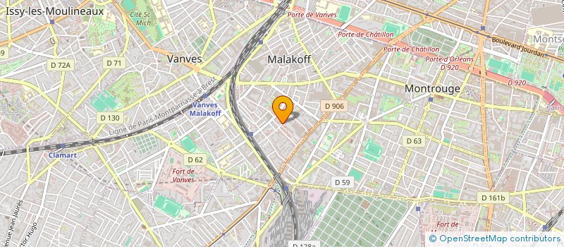 localisation de l'entreprise FILDANIMA  MALAKOFF